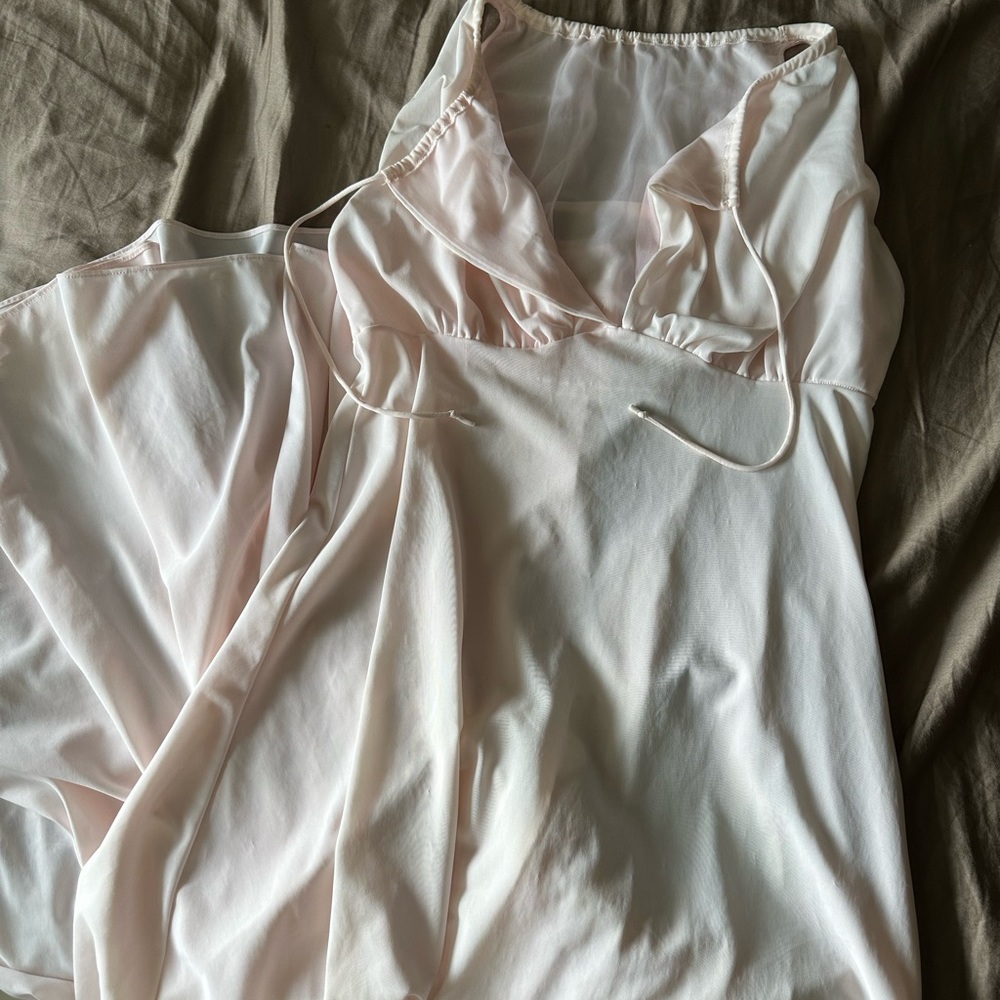 Baby Pink Vintage Flair Nightgown